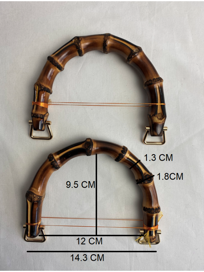 14CM BAMBU ÇANTA SAPI KALIN (2 ADET)